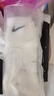 耐克(NIKE)襪子男子 速干透氣運動(dòng)襪 中筒襪三雙裝SX7676-100白M 曬單實(shí)拍圖