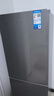 美的（Midea）182升雙開(kāi)門(mén)小型兩門(mén)家用家電租房宿舍辦公小戶(hù)型節能低噪省電小冰箱BCD-182M國家補貼 182灰色 曬單實(shí)拍圖