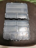 京東物流 雙層零件盒首飾盒收納盒配件盒漁具釣魚(yú)工具配件電工 【大號12格】1個(gè)裝 曬單實(shí)拍圖