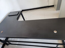 久丞家具實(shí)木轉角電腦桌家用電競書(shū)架組合桌臥室L型桌子 【特厚40mm實(shí)木書(shū)架款】黑色右轉角 200*120*74cm 曬單實(shí)拍圖