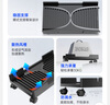 奧?？?ORICO)電腦主機移動(dòng)托架 臺式電腦主機箱架底座主機托盤(pán) 自由移動(dòng)/萬(wàn)向滑輪 黑CPB3 曬單實(shí)拍圖