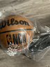 威爾勝（Wilson）NBA ENCORE PLUS系列7號籃球防塵比賽室內室外防滑耐磨成人籃球 曬單實(shí)拍圖