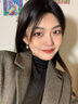 夢(mèng)黛麗MENGDAILI 999純銀女士珍珠耳飾耳釘耳環(huán)高級感女正品足銀耳墜 999銀水鉆白12mm+玫瑰禮盒+證書(shū) 曬單實(shí)拍圖
