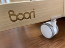 Boori都靈進(jìn)口實(shí)木嬰兒床多功能可移動(dòng)新生兒拼接床bb寶寶床邊床帶蚊帳 杏仁色+新款4D可水洗床墊 曬單實(shí)拍圖