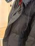 鴨鴨（YAYA）羽絨服女長(cháng)款過(guò)膝冬季新款連帽加厚極寒保暖寬松時(shí)尚高充絨外套FL 黑色 M 曬單實(shí)拍圖