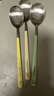 玉米（CORN）勺子不銹鋼家用食品級個(gè)人西瓜勺高顏值長(cháng)柄兒童吃飯可愛(ài)湯匙勺 曬單實(shí)拍圖