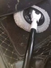 潮走德國品質(zhì)拖把可伸縮彎桿汽車(chē)專(zhuān)用拖把防傷車(chē)洗車(chē)刷子清潔工具擦車(chē) 伸縮3節洗車(chē)拖把(黑白色) 曬單實(shí)拍圖
