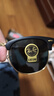 雷朋(RayBan)男士玻璃太陽(yáng)鏡網(wǎng)紅時(shí)尚經(jīng)典駕駛開(kāi)車(chē)墨鏡 金框黑灰片 曬單實(shí)拍圖