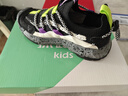 探路者（TOREAD）旗艦 兒童運動(dòng)鞋男女中大童鞋春夏季款面包頭徒步鞋 黑色米白 33 曬單實(shí)拍圖