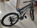 喜德盛（xds）兒童自行車(chē)小王子變速車(chē)7速青少年學(xué)生通勤運動(dòng)單車(chē) 黑銀 曬單實(shí)拍圖