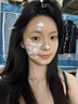 泊紫汀蘭素顏面霜防曬隔離遮瑕三合一女懶人防水防汗自然提亮保濕bb貴婦膏 曬單實(shí)拍圖