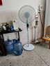 格力（GREE）落地扇16寸12檔風(fēng)速新一級能效七葉直流變頻電機(jī)遙控電風(fēng)扇落地扇低噪風(fēng)大輕音廣角送風(fēng)網(wǎng)罩可拆洗 順豐速發(fā)-FDZ-40X65Bg7-淡雅藍(lán) 曬單實(shí)拍圖