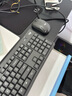羅技（Logitech）MK295無(wú)線(xiàn)鍵鼠套裝 靜音辦公無(wú)線(xiàn)鍵盤(pán)鼠標套裝 靜音鼠標鍵盤(pán)筆記本電腦鍵盤(pán)薄膜 全尺寸家用 MK295黑+短鼠標墊 曬單實(shí)拍圖