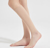 鋼顏夏季薄款護腿長(cháng)筒過(guò)膝襪套男女士護膝空調房小腿套莫代爾襪套加長(cháng) 踩腳膚色[防滑] 60cm L 曬單實(shí)拍圖