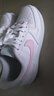 耐克NIKE女子休閑鞋空軍一號(hào) AIR FORCE 1 運(yùn)動(dòng)鞋IH0640-161白粉 37.5 曬單實(shí)拍圖