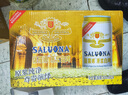 薩羅娜（SALUONA）小麥原漿白啤酒 500ml*24聽(tīng)整箱裝 國產(chǎn)清澈型白啤 中秋送禮 曬單實(shí)拍圖
