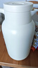 小熊（Bear）保溫壺無(wú)縫內膽316L不銹鋼家用保溫暖水壺大容量熱開(kāi)水瓶2L米黃色 曬單實(shí)拍圖