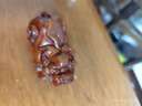 老撾黃花梨木雕手把件招財貔貅手工實(shí)木雕刻紅木核桃擺件工藝禮品 招財貔貅 約7公分 曬單實(shí)拍圖
