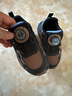 江博士運動(dòng)鞋秋季中大男童戶(hù)外透氣跑步鞋2B16A4011BM 黑/棕 28 曬單實(shí)拍圖