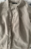 優(yōu)衣庫合作款/男裝女裝搖粒絨寬松開(kāi)衫/長(cháng)袖25秋冬新款483980 31 米色 L 曬單實(shí)拍圖