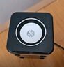 惠普（HP）NS1pro電腦音響迷你桌面音箱小鋼炮多媒體筆記本臺(tái)式機(jī)手機(jī)雙接口有線家用低音炮 黑色 曬單實(shí)拍圖
