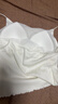 金三塔女絹棉羅紋帶罩杯吊帶衫NZFCB701 白色8100 L 曬單實(shí)拍圖