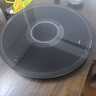美的（Midea）小歡聚暖菜板加熱板熱菜板保溫板 2000W電陶爐火鍋家用旋轉餐桌轉盤(pán)政府補貼（圓形80CM）HBU80YH 曬單實(shí)拍圖