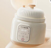 九陽(yáng)小孩養生鍋寶寶輔食直燉微壓燉煮鍋嬰兒煮粥熬粥熬米油輔食鍋 奶油白1L微壓直燉BB煲熬出好米油 曬單實(shí)拍圖