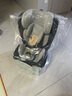 貝蒂樂(lè )（happybe）兒童安全座椅汽車(chē)用0-12歲嬰兒寶寶360度旋轉車(chē)載座椅ISOFIX接口 灰藍色（鋼骨架+可躺睡調節） 曬單實(shí)拍圖