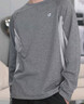 森馬（Semir）長(cháng)袖T恤男冬吸濕速干撞色拼接2025戶(hù)外運動(dòng)內搭上衣109725101104 曬單實(shí)拍圖