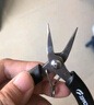 拓伏銳（TOPFORZA）尖嘴鉗電工專(zhuān)用不銹鋼小號彎嘴鉗多功能尖咀鉗省力夾持鉗PC-2002S 曬單實(shí)拍圖