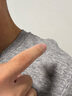 優(yōu)衣庫男裝女裝柔軟圓領(lǐng)T恤/休閑長(cháng)袖上衣25秋冬新款479783 04 煙灰色 L /175/100A 曬單實(shí)拍圖