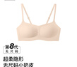 ubras虞書(shū)欣同款無(wú)尺碼【小奶皮文胸】細肩帶粉底液美背內衣女文胸 文胸-裸感膚色 自然偏白膚色可選 均碼 -標準版【背心款】100-130斤 曬單實(shí)拍圖