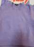 優(yōu)衣庫【驚喜價(jià)】女裝舒芙蕾圓領(lǐng)針織衫/毛衣毛衫25新款479157 72 藍紫色 L 曬單實(shí)拍圖