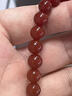 吉千年南紅瑪瑙手串單圈手鏈南紅8mm手串本命年滿(mǎn)肉柿子紅 生日禮物 南紅8mm 曬單實(shí)拍圖