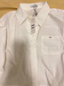 betu女裝2025秋季新款短外套100%棉薄款休閑襯衫外套女2507T33 白色 S 曬單實(shí)拍圖