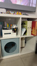 宜家（IKEA）KALLAX卡萊克書(shū)架家用書(shū)柜置物架落地靠墻柜客廳儲物收納 白色77x147cm 曬單實(shí)拍圖