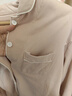 十月結晶月子服春秋冬季產(chǎn)后哺乳裝孕婦睡衣居家服可外出 豆粉【200g/㎡吸汗透氣】 L碼【建議115-145斤】 曬單實(shí)拍圖