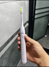 飛利浦（PHILIPS）電動牙刷S3 生日禮物 情侶款送男生/女友 柔和亮白刷頭小羽刷 5種模式 瑞斯白HX2471/03 曬單實拍圖