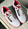 耐克男子輕便運動(dòng)鞋冬季緩震經(jīng)典時(shí)尚NIKE FLIGHT LEGACY BQ4212 100白/黑-大學(xué)紅 43 曬單實(shí)拍圖