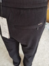 吉普（JEEP）純棉闊腿褲男春秋款寬松運動(dòng)男褲士休閑褲爸爸褲子直筒褲子 黑色 XL 【推薦142-152斤】 曬單實(shí)拍圖