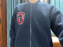 GAP男女裝2025秋季新款大G字母仿羊羔絨寬松夾克開(kāi)衫衛衣787408 海軍藍 S (165/88A)亞洲尺碼 曬單實(shí)拍圖