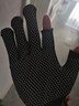 薄款點(diǎn)珠手套耐磨點(diǎn)膠男女騎行戶(hù)外運動(dòng)開(kāi)車(chē)觸屏漏二指手套 【黑色】120雙 曬單實(shí)拍圖