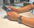 HUAWEI WATCH 5 46mm基礎款深錆色不銹鋼表殼蒼穹黑氟橡膠表帶首創(chuàng  )X-TAP智感窗鴻蒙AI腕上小藝eSIM通信 曬單實(shí)拍圖