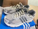 adidas 閃回鞋 RESPONSE CL貼合老爹鞋男女阿迪達斯官方三葉草 淺灰色/深灰色   42.5 曬單實(shí)拍圖