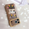鯨咖適用蘋果17promax手機殼新款偷感貓貓iPhone17pro高級感保護套Air全包防摔ip16卡通網(wǎng)紅卡通女掛繩 卡其色【偷感貓貓+掛繩】液態(tài)硅膠-鏡頭全包 iPhone 17 Pro Max 曬單實拍圖
