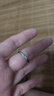 唯一（Winy）情侶戒指一對實(shí)用求婚戒指男士女款生日禮物情侶對戒純銀999 曬單實(shí)拍圖