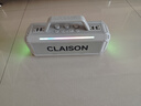 CLAISONT91藍(lán)牙音箱音響【柏林之聲】家庭KTV套裝K歌麥克風(fēng)音響一體廣場舞戶外大功率便攜式低音炮 白色 曬單實(shí)拍圖
