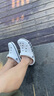 卡駱馳（CROCS）洞洞鞋貝雅卡駱班輕便耐磨一腳蹬休閑鞋|205089 白/深藍-126 39 (240mm) 曬單實拍圖