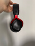 竹林?zhù)B玄武ZG2頭戴式耳機電競游戲專(zhuān)用2.4G無(wú)線(xiàn)藍牙有線(xiàn)type-c四模7.1音效一鍵聽(tīng)聲辨位長(cháng)續航降噪麥克風(fēng) 黑紅色官方標配（不含支架） 曬單實(shí)拍圖